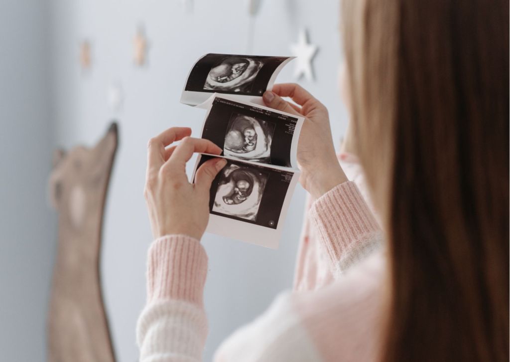 échographie d'annonce de grossesse